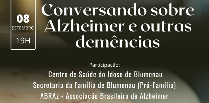 Roda de conversa orienta sobre Alzheimer na FURB