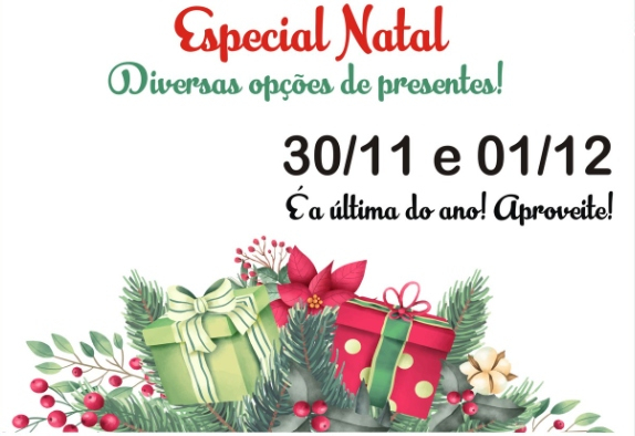 Convite para a Feira de Natal da Ecosol 