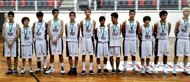 Sub-15 de basquete é vice no Estadual e emplaca atletas na seleção catarinense