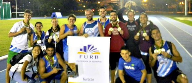 FURB é campeã do atletismo masculino nos JUCs 2015