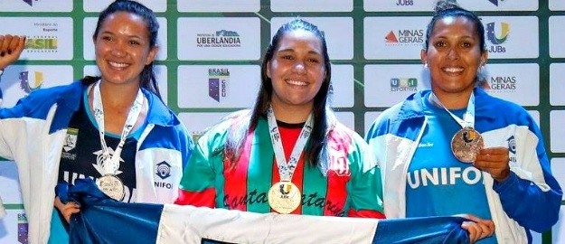 FURB traz sete medalhas dos Jogos Universitários Brasileiros