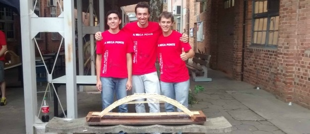 Concurso A Mega Ponte mobiliza alunos da Engenharia Civil