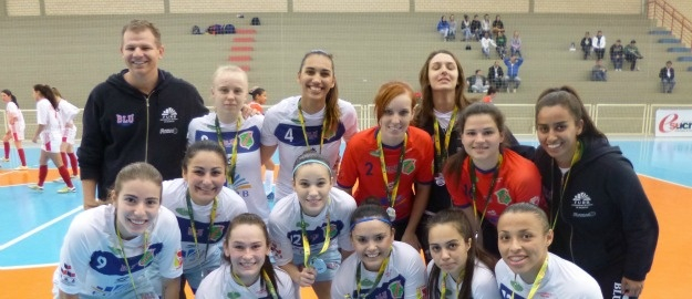 Futsal Feminino da FURB conquista a prata nos JUCS