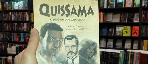 Maicon Tenfen lança livro Quissama - O Império dos Capoeiras
