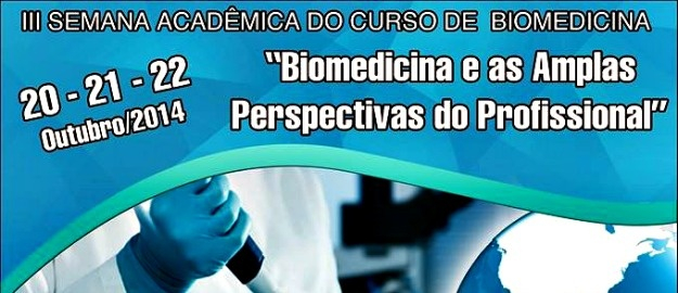 Biomedicina da FURB abre semana acadêmica 